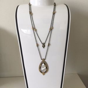 Freida Rothman Teardrop Pendant Necklace